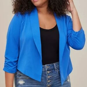 Torrid Crepe Blazer 3X NWOT